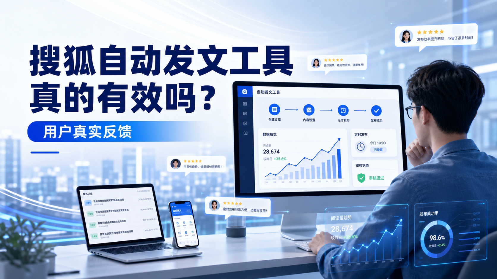 搜狐自动发文工具真的有效吗？陇南用户的真实反馈