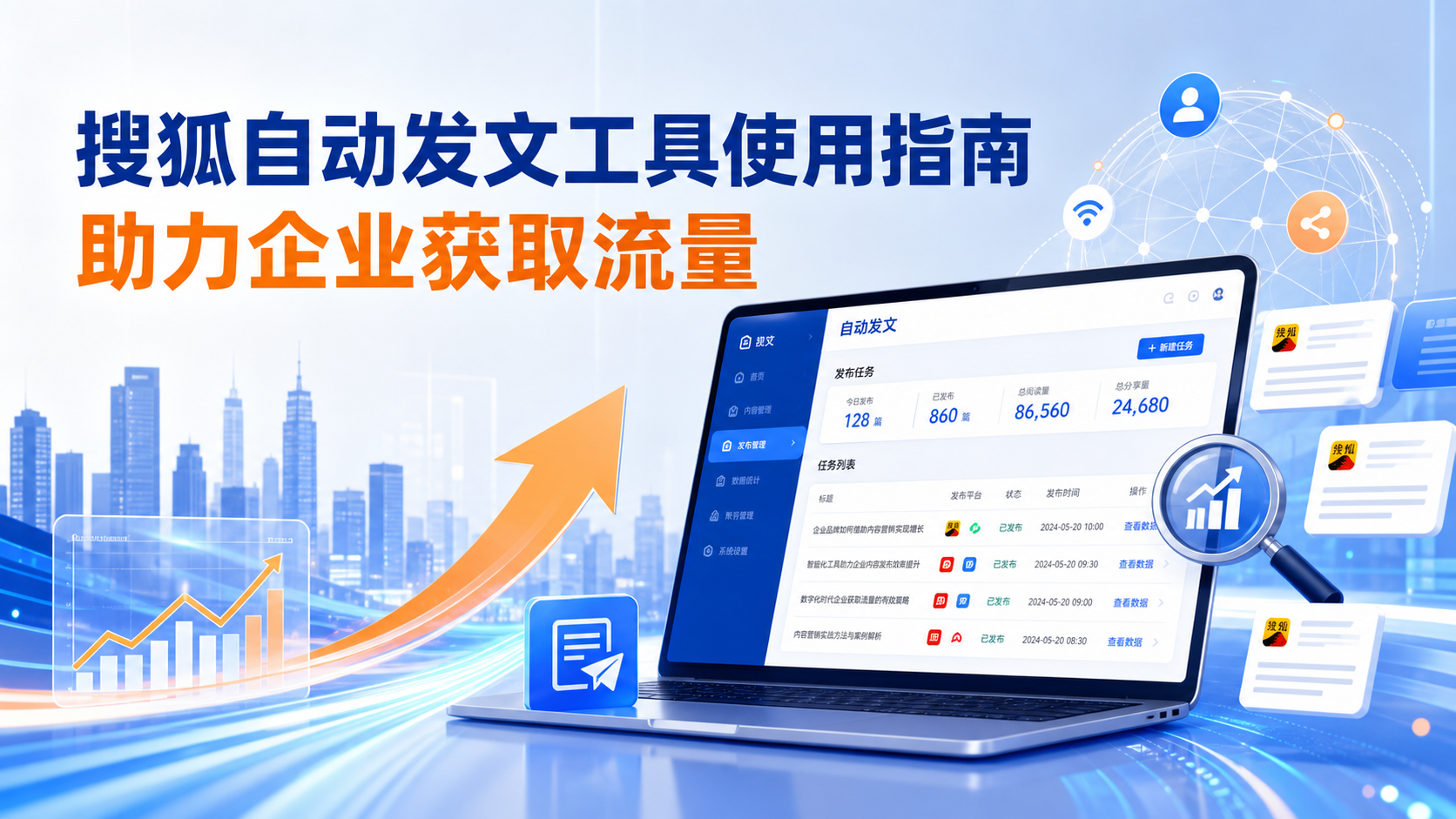 搜狐自动发文工具的使用指南：助力陇南企业获取流量